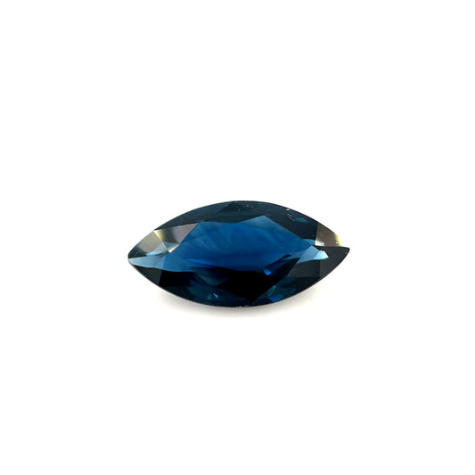 1.34ct Australian Blue Sapphire Marquise Cut