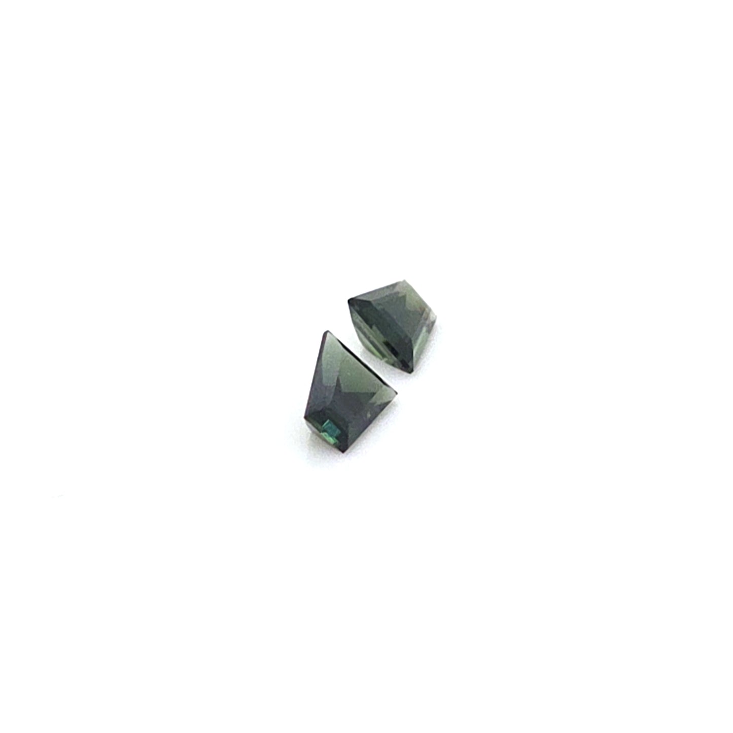 Australian Sapphire Tapered Baguette Pair – 1.25ct Total