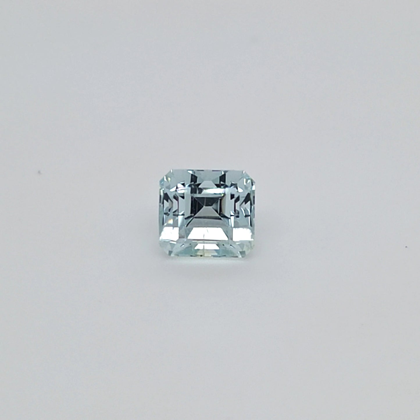 3.60ct Aquamarine Square Emerald Cut