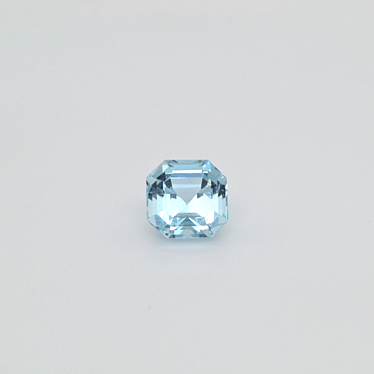 2.14 ct Aquamarine Square Emerald Cut