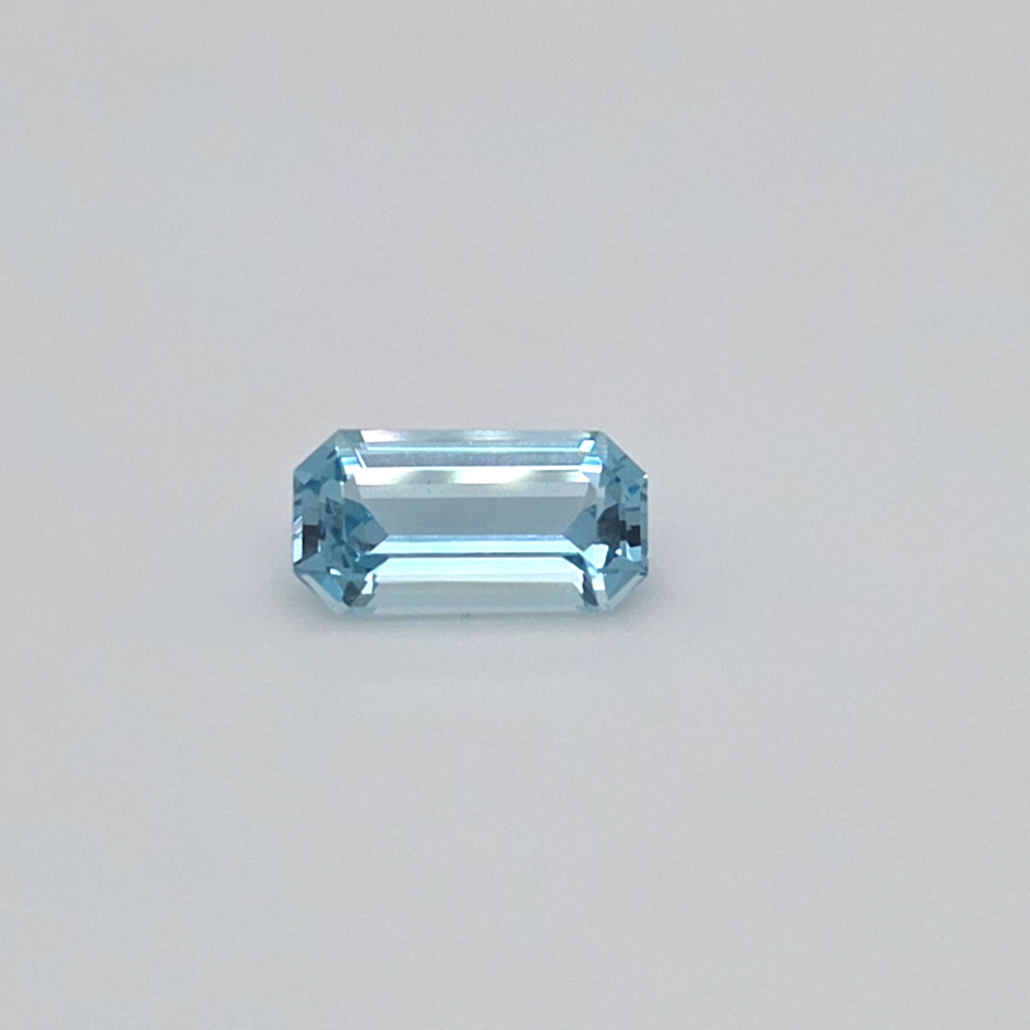2.84ct Aquamarine Emerald Cut