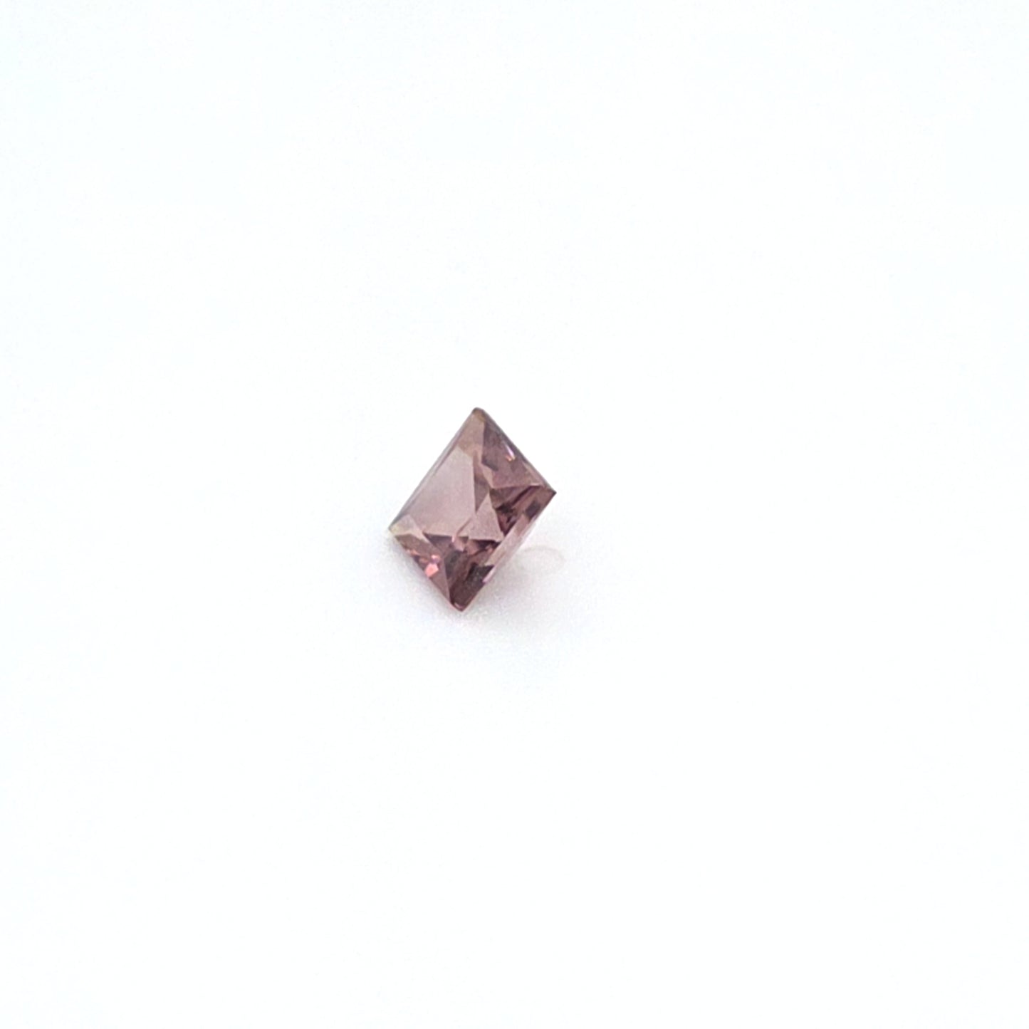 1.76 ct Australian Zircon Pink Square Cut