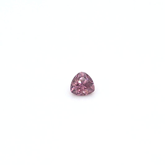 1.10ct Australian Zircon Pink Trillion Cut
