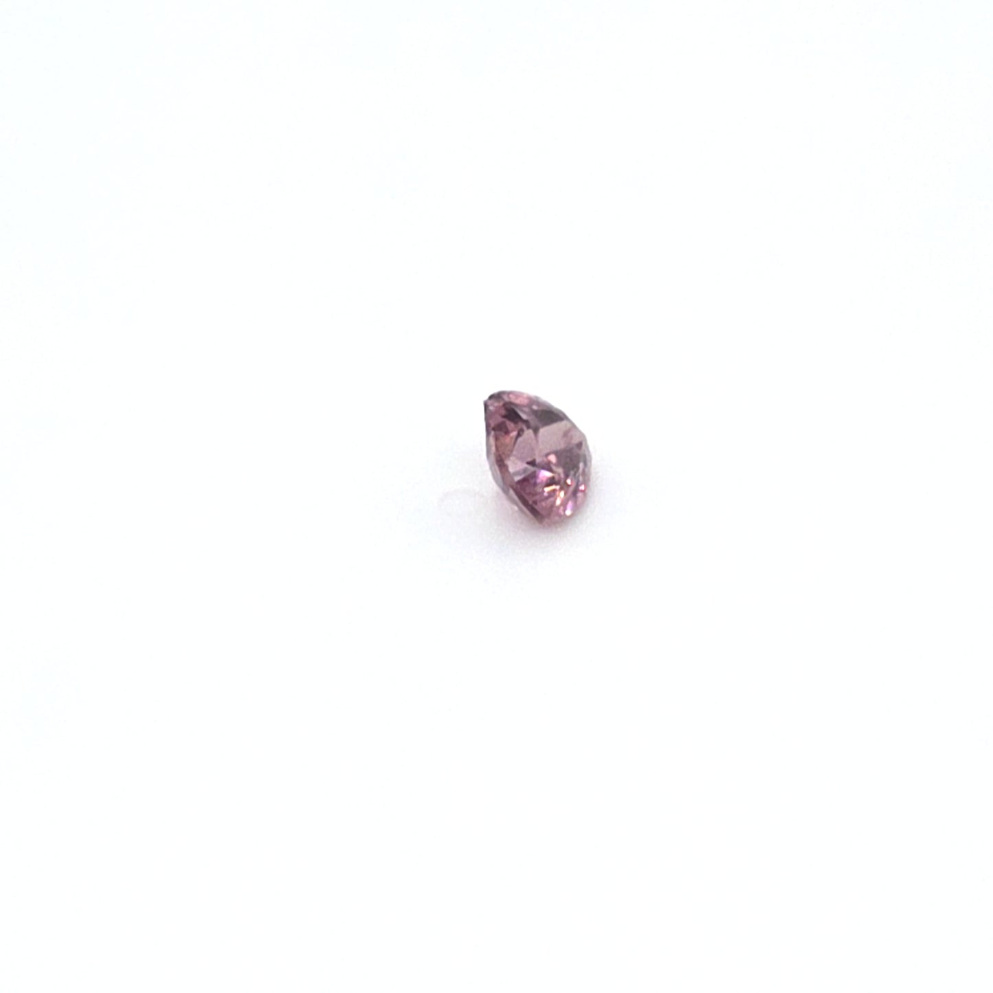 1.10ct Australian Zircon Pink Trillion Cut