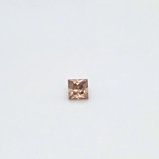 1.04 ct Australian Zircon Champagne Square Cut