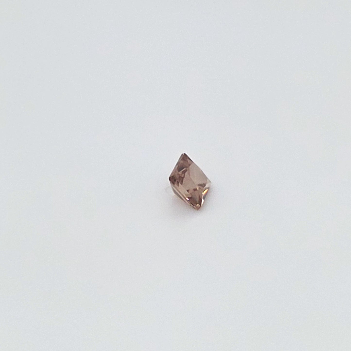 1.14 ct Australian Zircon Champagne Square Cut