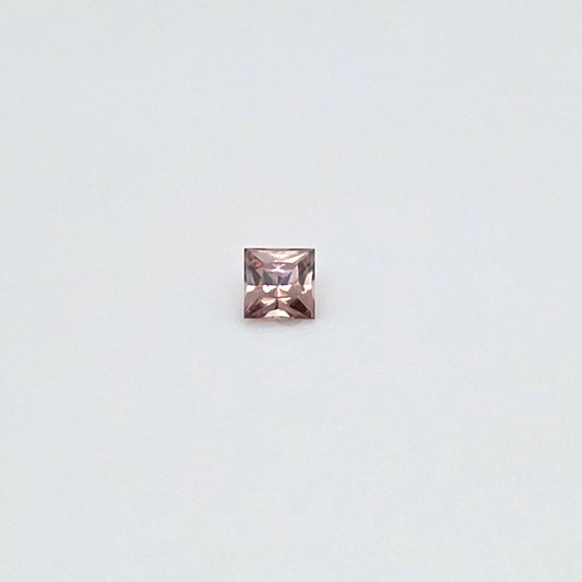 0.82 ct Australian Zircon Champagne Square Cut