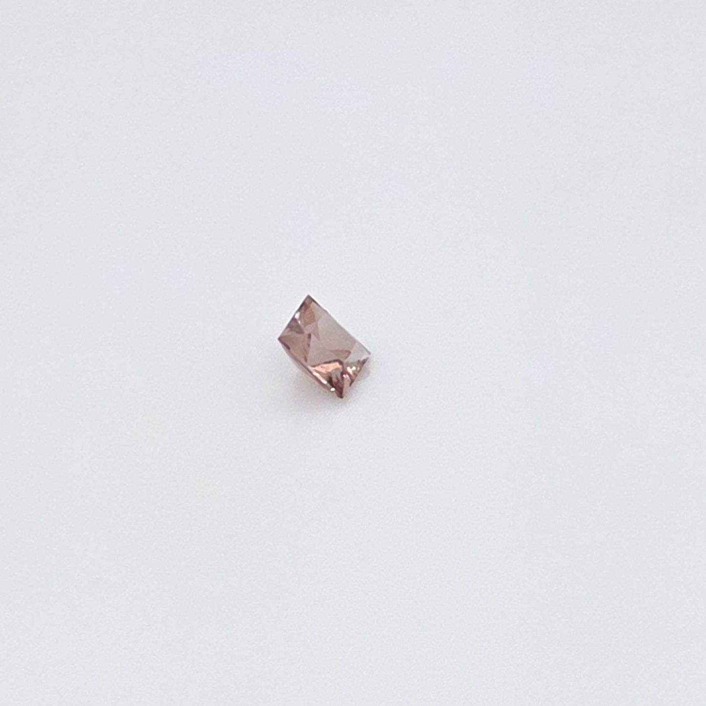 0.82 ct Australian Zircon Champagne Square Cut