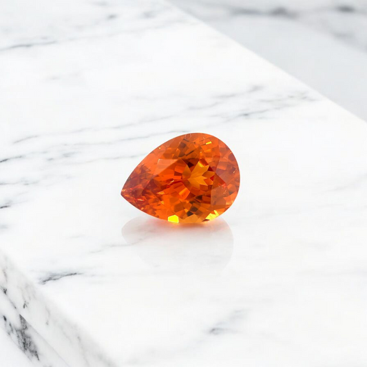 2.48ct Spessartite Garnet Pear Cut