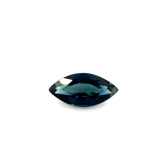 1.57ct Australian Sapphire Marquise Cut Green Blue