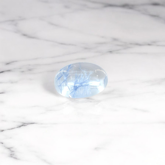 Dumortierite Quartz 11 x 8 mm