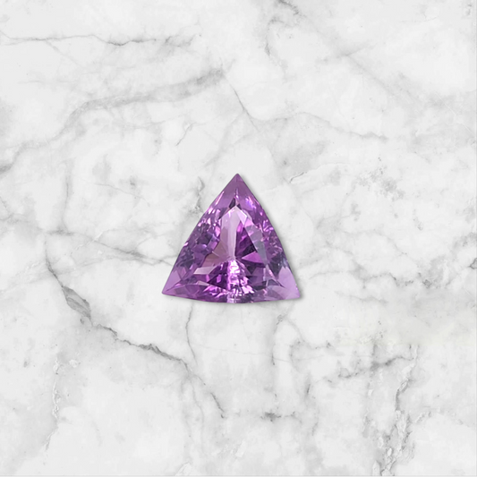 3.45ct Amethyst Trilliant Cut