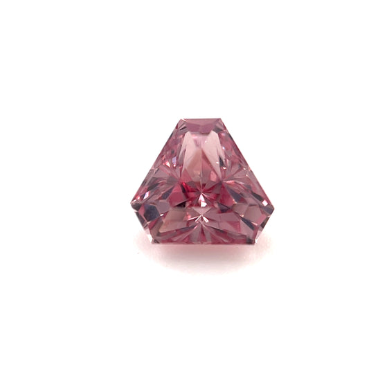1.16ct Pink Malaya Garnet Shield Cut