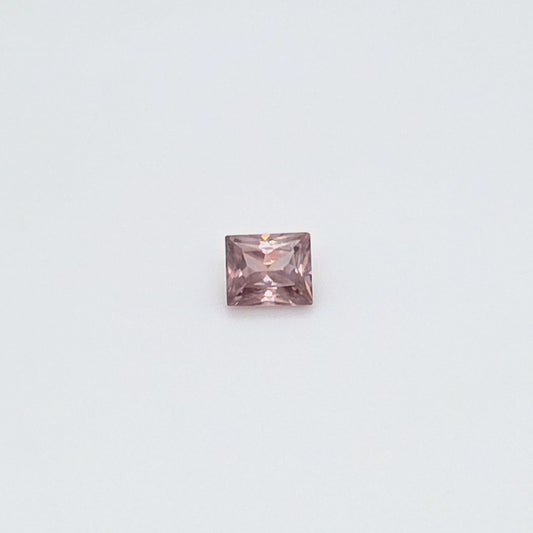 2.12 ct Australian Zircon Pink Square Cut