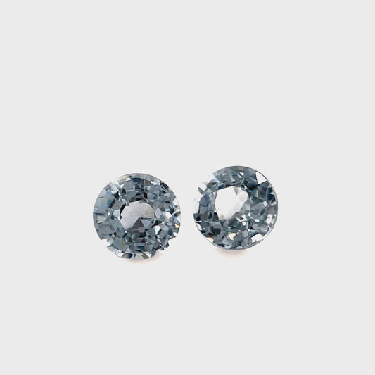 Spinel Pair Round Cut 4mm