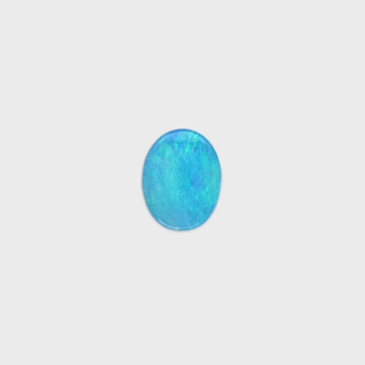 1.54ct Australian Opal Doublet Coober Pedy Oval Cut