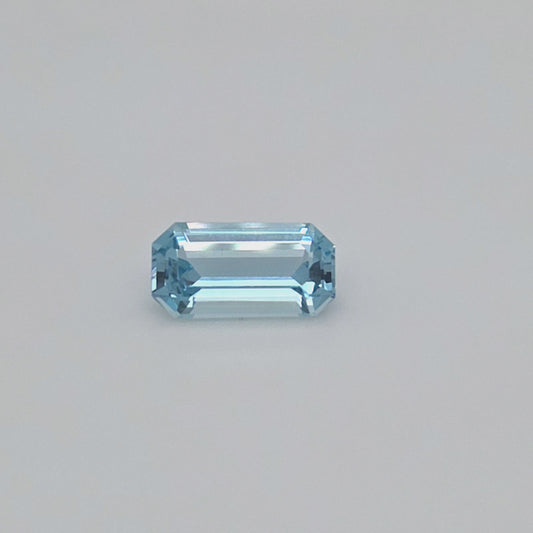 2.84ct Aquamarine Emerald Cut