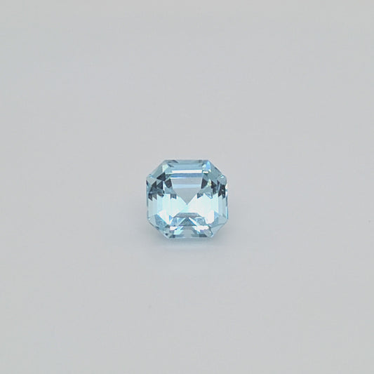2.14 ct Aquamarine Square Emerald Cut